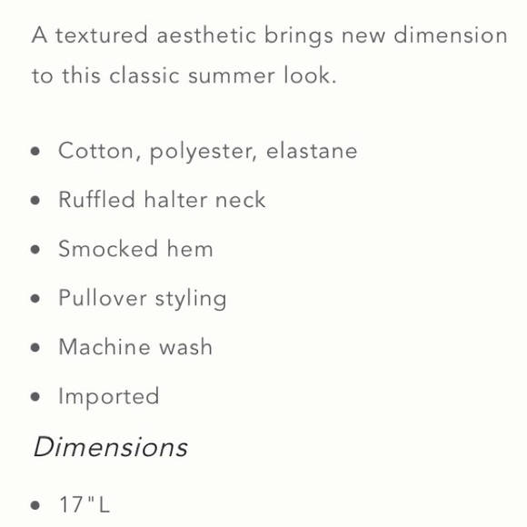 NWT Anthropologie Marisol Ruffle Halter Blouse - Picture 3 of 8